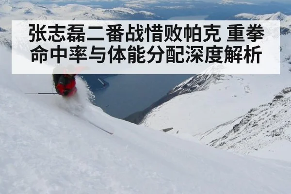 张志磊二番战惜败帕克 重拳命中率与体能分配深度解析